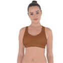 Saddie Brown	 - 	Cross String Back Sports Bra View1