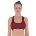 Currant Red	 - 	Cross Back Sports Bra View1