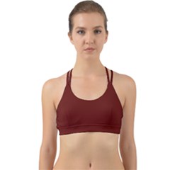 Garnet	 - 	back Web Sports Bra