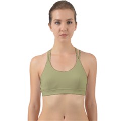 Khaki	 - 	back Web Sports Bra