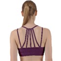 Old Mauve Purple	 - 	Line Them Up Sports Bra View2