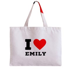 I Love Emily Zipper Mini Tote Bag by ilovewhateva