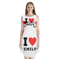 I Love Emily Sleeveless Chiffon Dress   by ilovewhateva