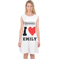 I Love Emily Capsleeve Midi Dress by ilovewhateva