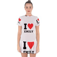 I Love Emily Drop Hem Mini Chiffon Dress by ilovewhateva