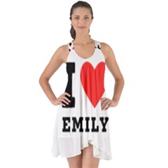 I Love Emily Show Some Back Chiffon Dress by ilovewhateva