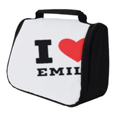 I Love Emily Full Print Travel Pouch (small) by ilovewhateva