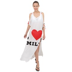 I Love Emily Maxi Chiffon Cover Up Dress by ilovewhateva