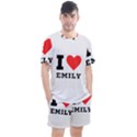 I love emily Men s Mesh Tee and Shorts Set View1