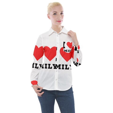 I Love Emily Women s Long Sleeve Pocket Shirt by ilovewhateva