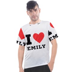 I Love Emily Men s Sport Top by ilovewhateva