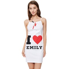 I Love Emily Summer Tie Front Dress by ilovewhateva