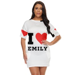 I Love Emily Just Threw It On Dress by ilovewhateva