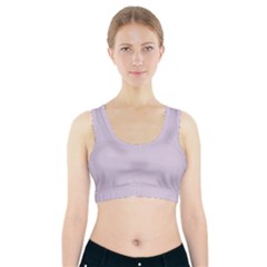 Languid Lavender Purple	 - 	sports Bra With Pocket by ColorfulSportsWear