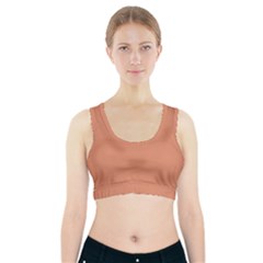 Soft Copper	 - 	Sports Bra With Pocket