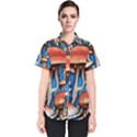 Whimsical Mushroom Women s Short Sleeve Shirt View1