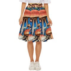 Whimsical Mushroom Classic Short Skirt by GardenOfOphir