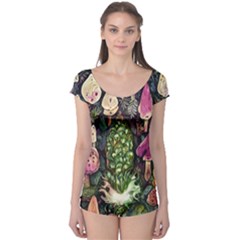 Forest Fairycore Foraging Boyleg Leotard  by GardenOfOphir