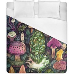 Forest Fairycore Foraging Duvet Cover (california King Size) by GardenOfOphir