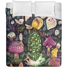 Forest Fairycore Foraging Duvet Cover Double Side (california King Size) by GardenOfOphir