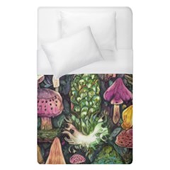 Forest Fairycore Foraging Duvet Cover (single Size) by GardenOfOphir