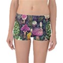 Forest Fairycore Foraging Reversible Boyleg Bikini Bottoms View3