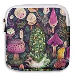 Forest Fairycore Foraging Mini Square Pouch by GardenOfOphir