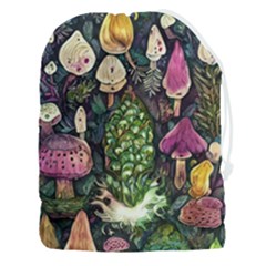 Forest Fairycore Foraging Drawstring Pouch (3xl) by GardenOfOphir