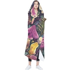 Forest Fairycore Foraging Wearable Blanket by GardenOfOphir