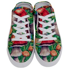 Woodsy Foraging Garden Half Slippers by GardenOfOphir