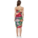 Woodsy Foraging Garden Wrap Frill Dress View4