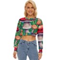 Woodsy Foraging Garden Lightweight Long Sleeve Sweatshirt View1