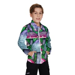 Fantasy Foraging Garden Kids  Windbreaker by GardenOfOphir