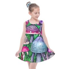 Fantasy Foraging Garden Kids  Summer Dress by GardenOfOphir