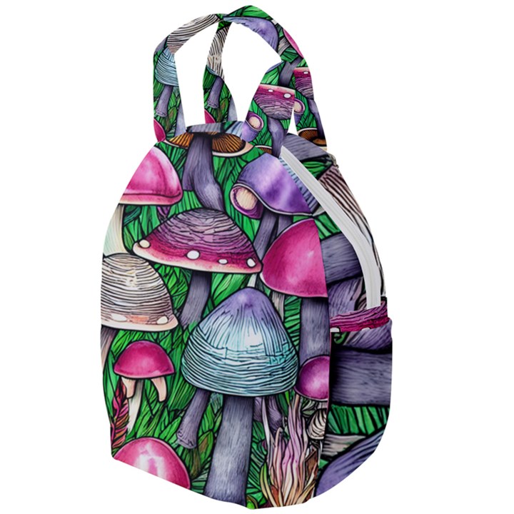 Fantasy Foraging Garden Travel Backpacks