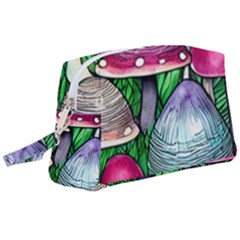 Fantasy Foraging Garden Wristlet Pouch Bag (large) by GardenOfOphir