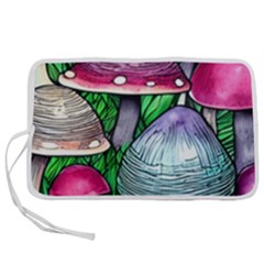 Fantasy Foraging Garden Pen Storage Case (m) by GardenOfOphir