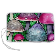 Fantasy Foraging Garden Pen Storage Case (l) by GardenOfOphir