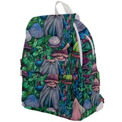 Mushroom Design Fairycore Forest Top Flap Backpack by GardenOfOphir