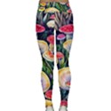 Woodsy Mushroom Design Foresty Classic Yoga Leggings View2