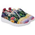 Woodsy Mushroom Design Foresty Kids  Slip On Sneakers View3