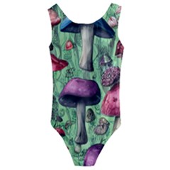 Nature s Delights Kids  Cut-out Back One Piece Swimsuit by GardenOfOphir