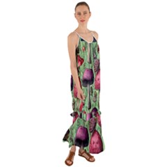 Nature s Delights Cami Maxi Ruffle Chiffon Dress by GardenOfOphir