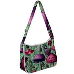 Nature s Delights Zip Up Shoulder Bag by GardenOfOphir