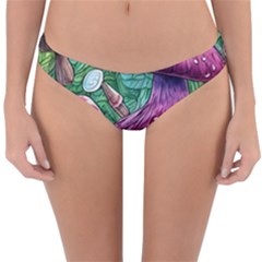 Foraging In The Forest Reversible Hipster Bikini Bottoms by GardenOfOphir