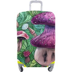 Foraging In The Forest Luggage Cover (large) by GardenOfOphir