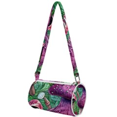 Foraging In The Forest Mini Cylinder Bag by GardenOfOphir