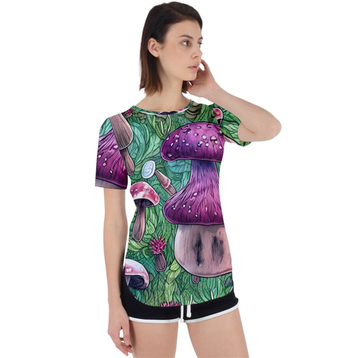 Foraging In The Forest Perpetual Short Sleeve T-Shirt