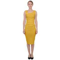 Aspen Gold	 - 	sleeveless Pencil Dress by ColorfulDresses