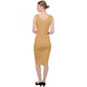 Sunray Orange	 - 	Sleeveless Pencil Dress View4